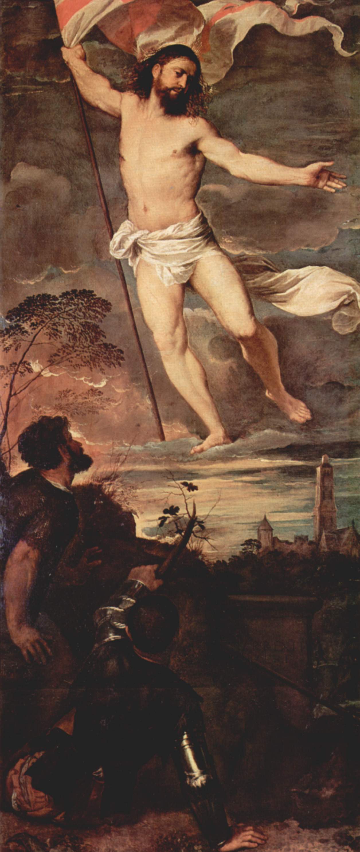 Tycjan (1490–1576). Zmartwychwstanie Chrystusa. 1520-1522